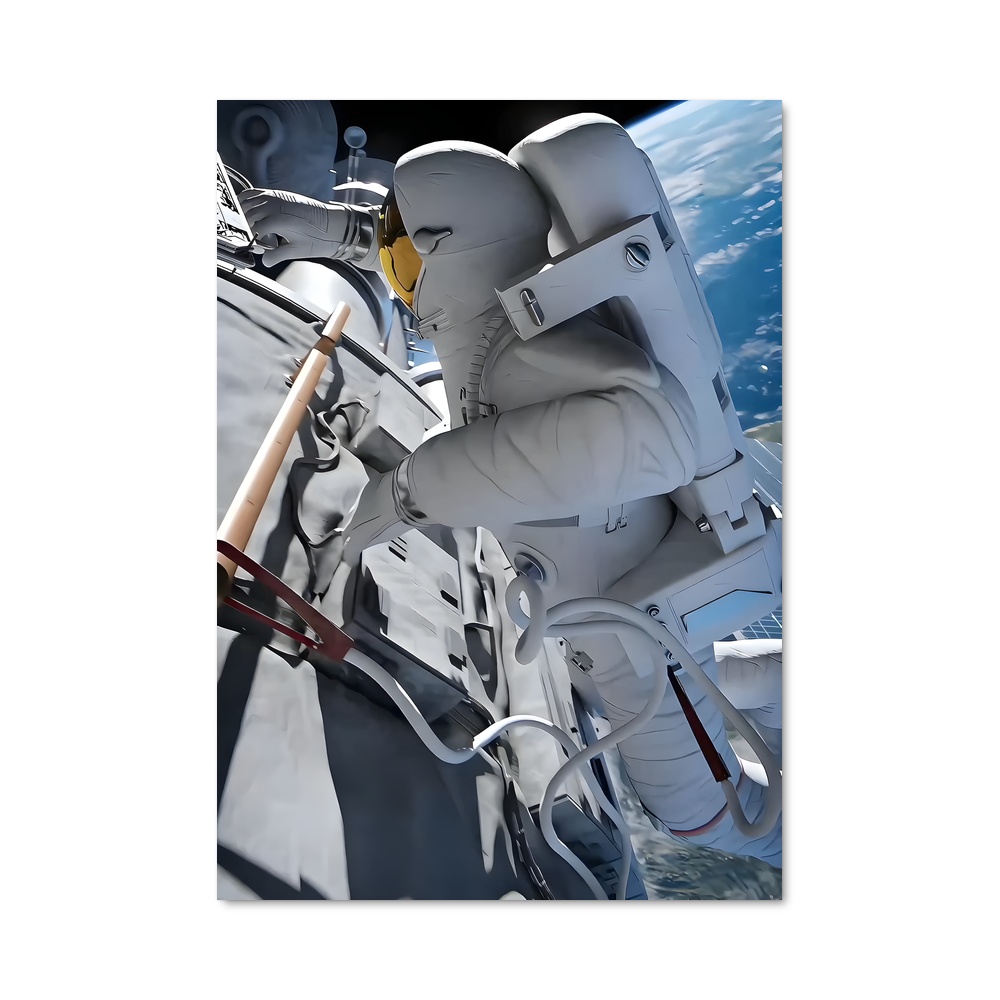 Poster Éblouissant des missions spatiales